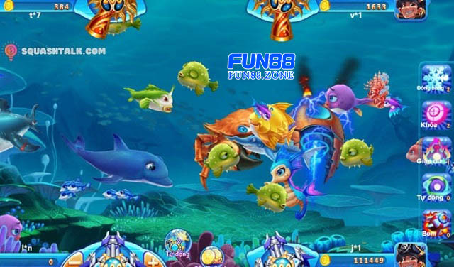 Tính năng chơi nhiều người tại bắn cá Fun88